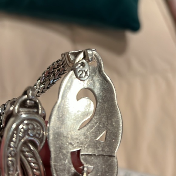 Amazing Silvertone Belt by Brighton - Picture 7 of 7